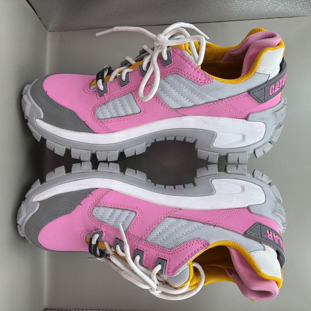 Caterpillar Invader Composite Toe Pink Work Shoes Womens 9.5 P91463 Sneaker Boot - Picture 5 of 7